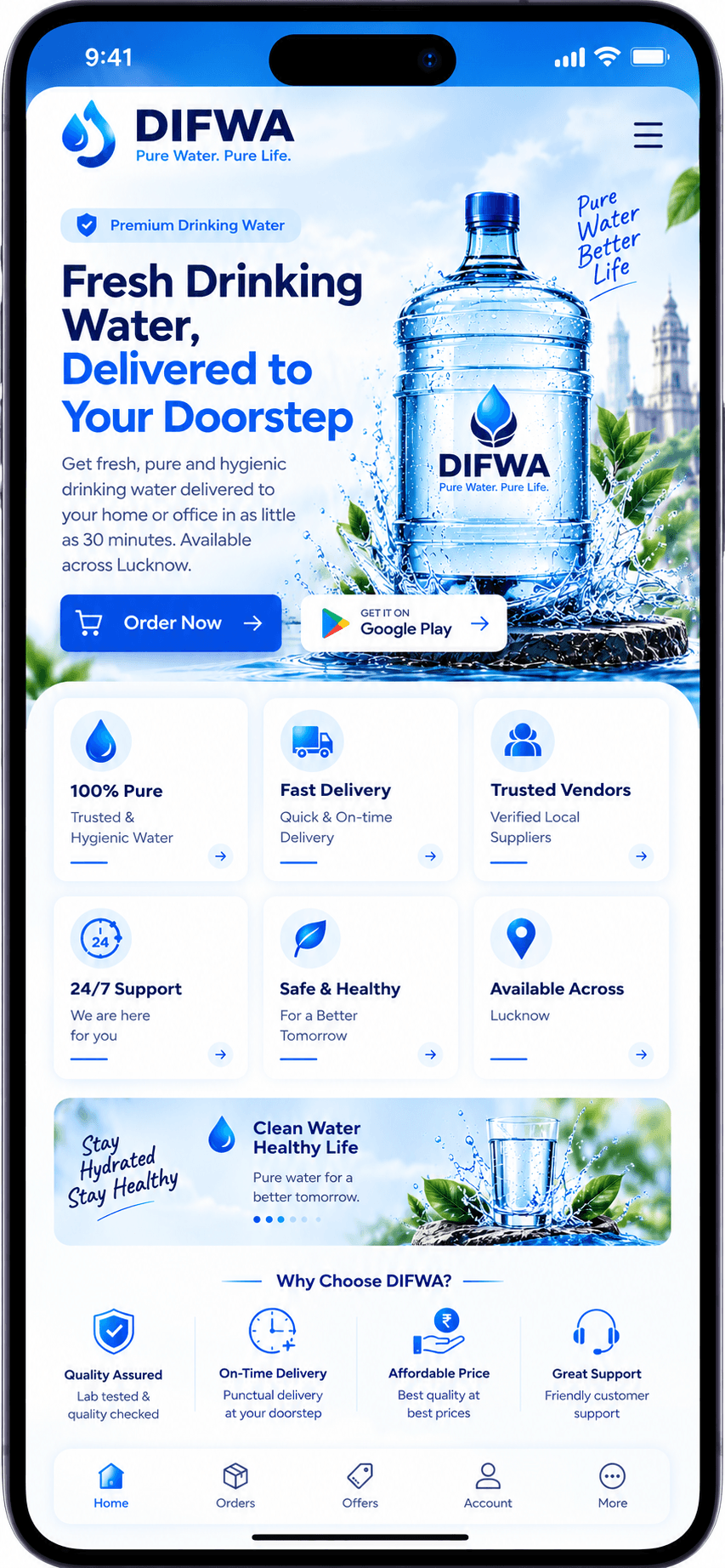 Difwa App Mockup 1