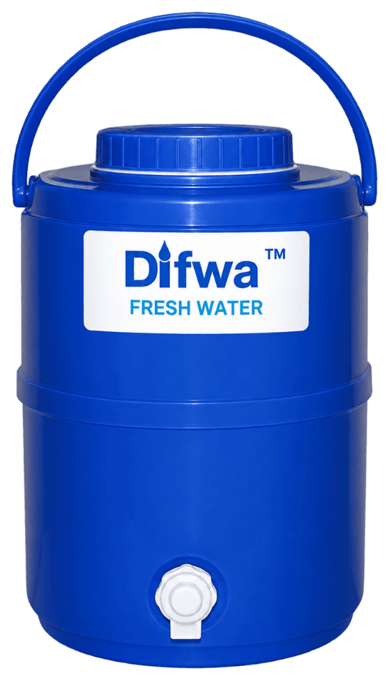 Difwa sealed water can — 20L 20L Water Camper (Insulated Tank with Tap & Handle)