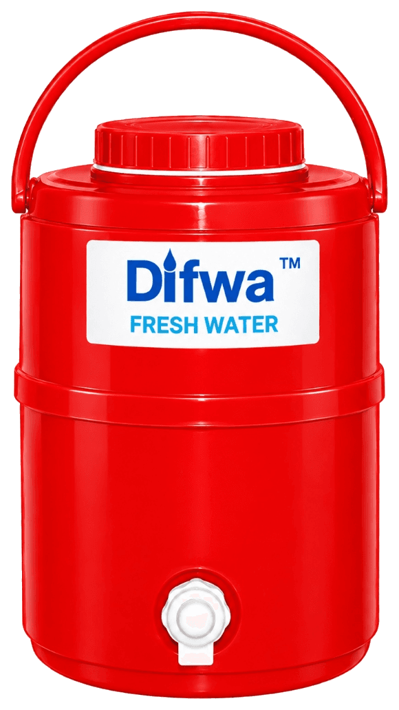 Difwa sealed water can — 20L 20L Chilled Water Camper (Insulated Tank with Tap & Handle)